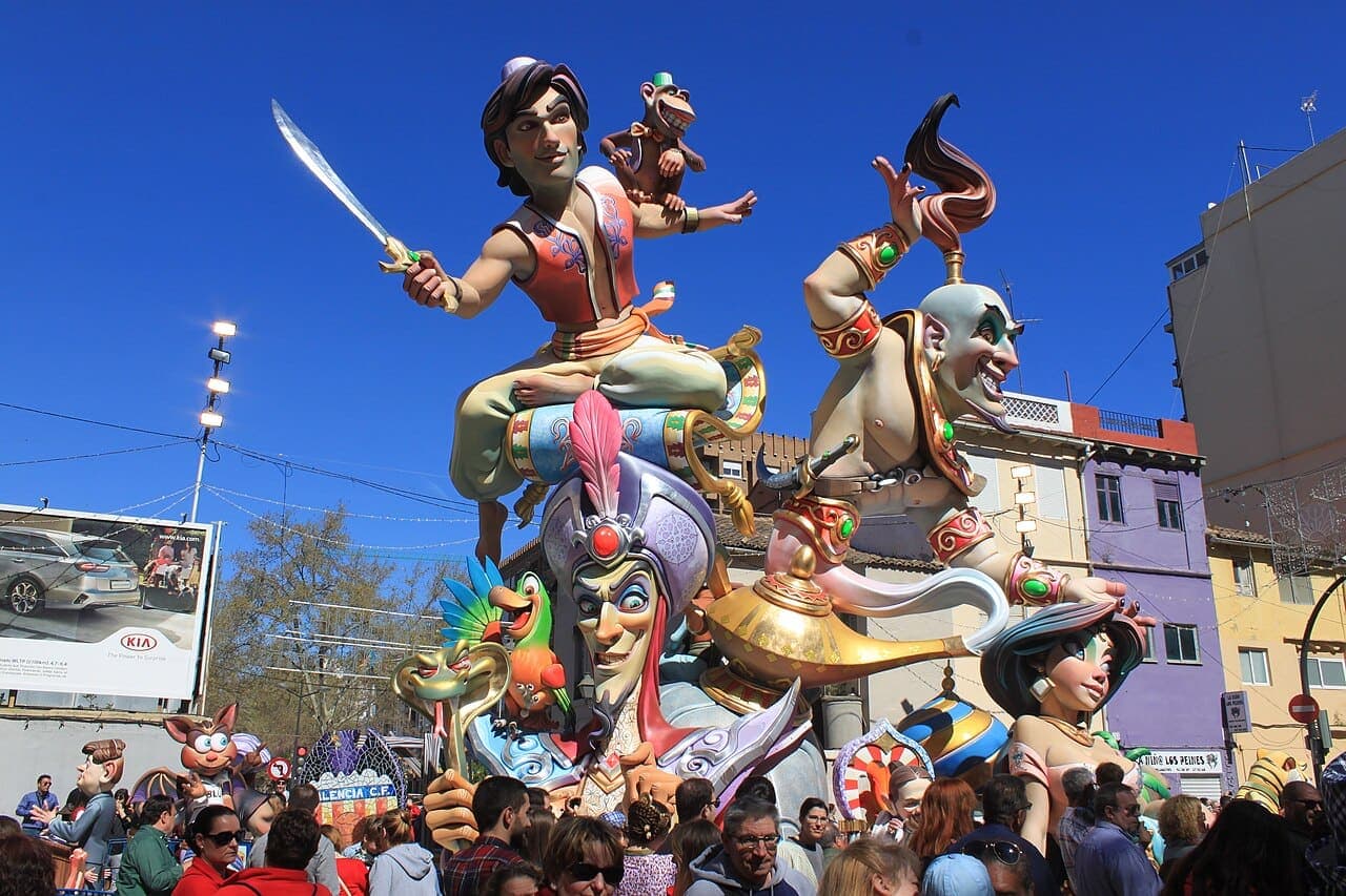 Monumento de las Fallas de Valencia