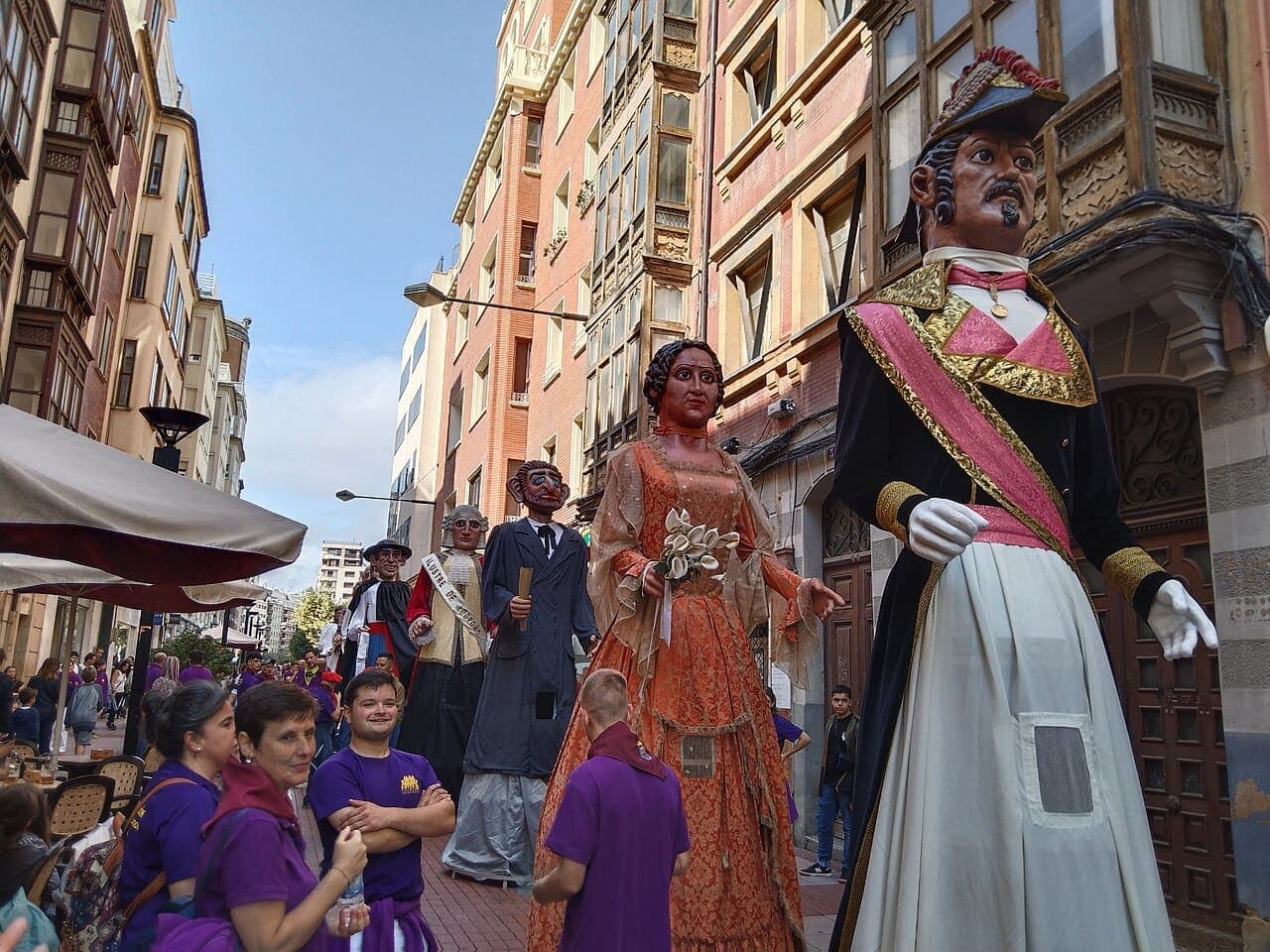 Gigantes en las fiestas de San Mateo, Logroño
