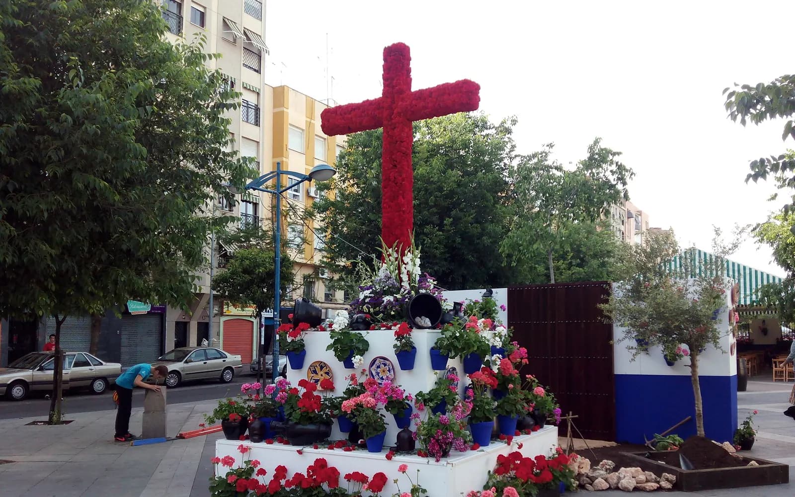 Cruces de Mayo de Córdoba. Foto: Américo Toledano (CC BY-SA 4.0).