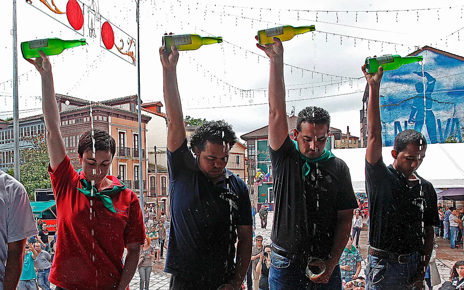 Festival de la Sidra Natural de Nava. Imagen externa: Turespaña / Spain.info.