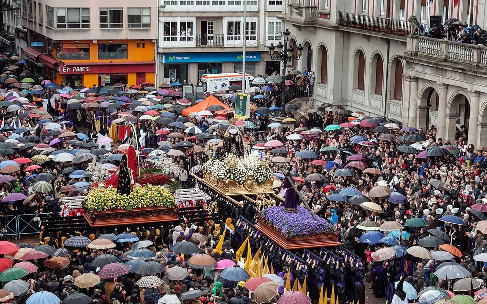 Semana Santa de Ferrol. Imagen externa: Turespaña / Spain.info.
